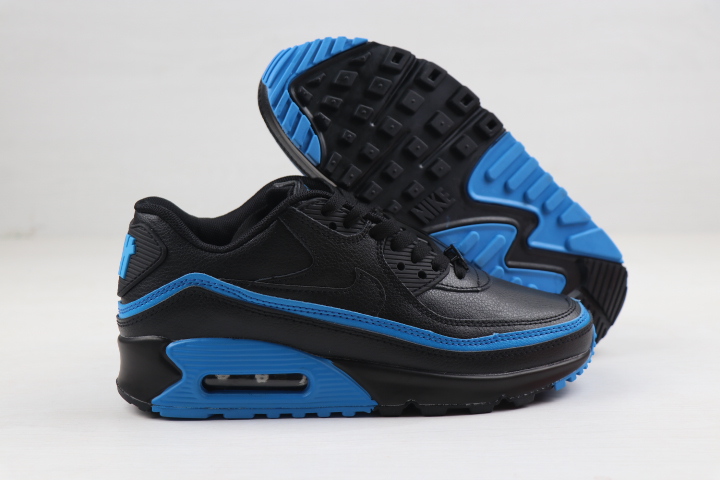 2020 Nike Air Max 90 Black Blue Shoes